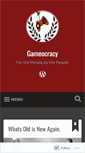 Mobile Screenshot of gameocracy.net
